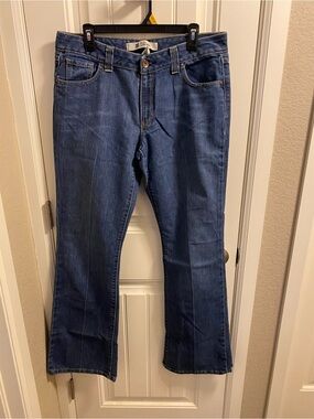 Vintage Gap Jeans 14 X Long Curvy Low Rise Flare Denim 80 Cotton 20 Polyester